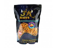 Прикормка 3K Baits зерновий мікс кукурудза(карамель)1kg