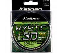 Волосінь Kalipso Mystic 3D Green 300m 0.25mm