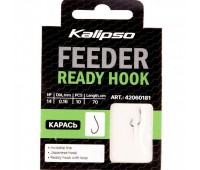 Повідець Kalipso Ready Hook карась 0.16mm №14(10)