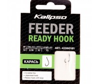 Поводок Kalipso Ready Hook карась 0.16mm №14(10)