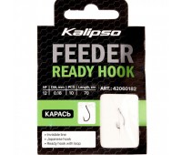 Повідець Kalipso Ready Hook карась 0.18mm №12(10)