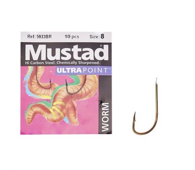 Крючок Mustad Baitholder 5933BR №08(10)