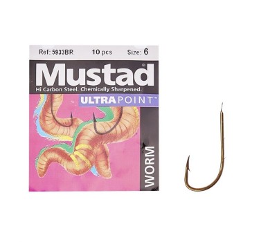 Гачок Mustad Baitholder 5933BR №06(10)