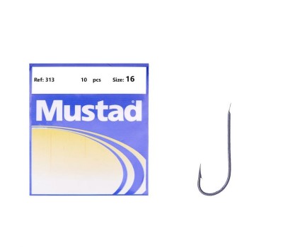 Крючок Mustad Bloodworm 313-BU №16(10)