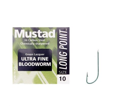 Гачок Mustad Bloodworm 60015GR/LP240