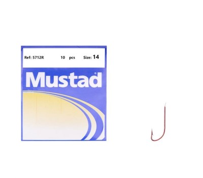 Гачок Mustad Crystal 5712R