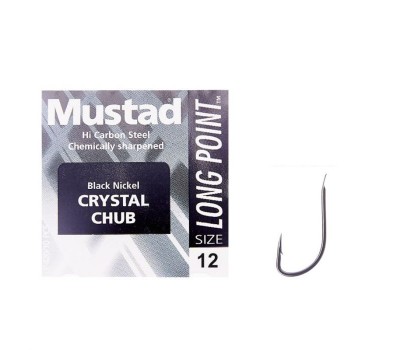 Крючок Mustad Crystal Chub LP420/10515BLN №12(10)