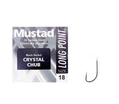 Крючок Mustad Crystal Chub LP420/10515BLN №16(10)