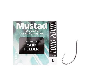 Крючок Mustad Feeder Power 10650BLN/LP340 №06(10)