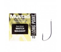 Крючок Mustad Match Maggot 90339BLN/LP100 №10(10)