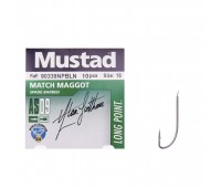 Гачок Mustad Match Maggot 90339NP-BN №16(10)