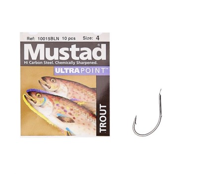 Крючок Mustad Trout 10015BLN