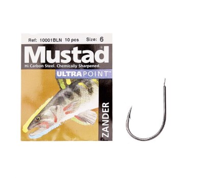 Гачок Mustad Zander 10001BLN №06(10)