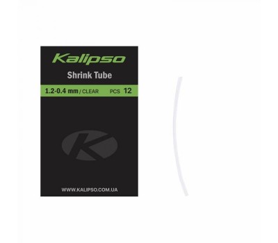 Трубка Kalipso Shrink tube 1.2-0.4mm(12)clear