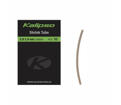 Трубка Kalipso Shrink tube 2.8-1.0mm(10)green