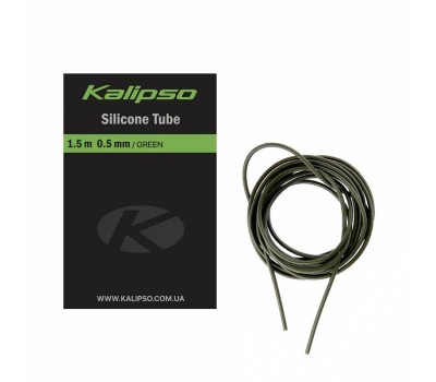 Трубка Kalipso Silicone tube 1.5m 0.5mm green