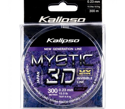 Волосінь Kalipso Mystic 3D Purple 300m 0.23mm