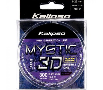 Леска Kalipso Mystic 3D Purple 300m 0.25mm