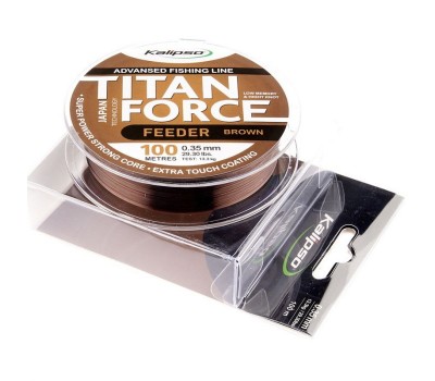 Леска Kalipso Titan Force Feeder BR 100m 0.35mm