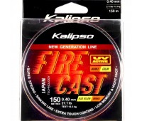 Волосінь Kalipso Fire Cast FYO 150m 0.40mm double color