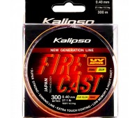 Волосінь Kalipso Fire Cast FYO 300m 0.40mm double color