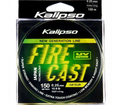 Леска Kalipso Fire Cast FY 150m