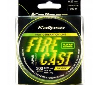 Волосінь Kalipso Fire Cast FY 300m 0.25mm