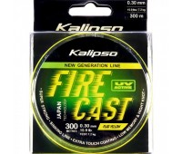 Волосінь Kalipso Fire Cast FY 300m 0.30mm
