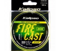 Волосінь Kalipso Fire Cast FY 300m 0.40mm