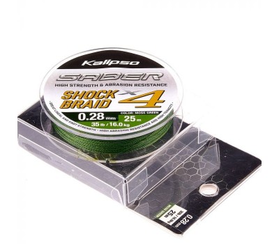 Шнур Kalipso Saber Shock Braid X4 MG 25m 0.28mm