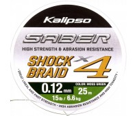 Шнур Kalipso Saber Shock Braid X4 MG 25m