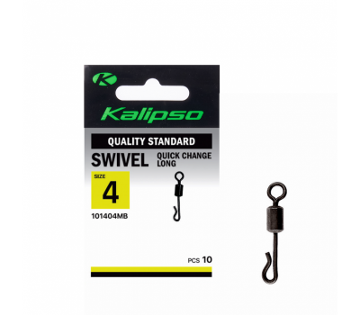 Вертлюг Kalipso Quick change swivel long 101404MB №4(10)