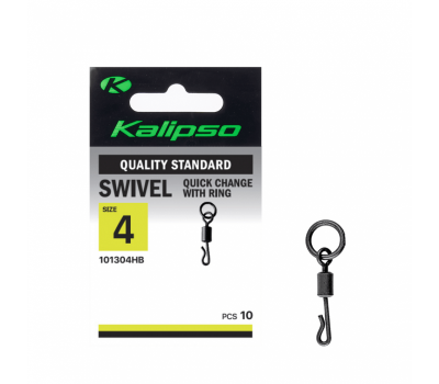 Вертлюг Kalipso Quick change swivel with ring 101304HB №4(10)