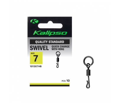 Вертлюг Kalipso Quick change swivel with ring 101307HB №7(10)