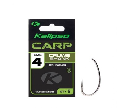 Гачок Kalipso Carp cruwe shank 100204BN №4(6)