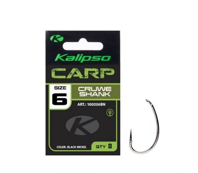 Гачок Kalipso Carp cruwe shank 100206BN №6(8)