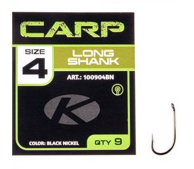 Гачок Kalipso Carp Long Shank 100904BN №4(9)