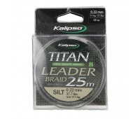 Шнур Kalipso Titan Leader Braid Silt 25м