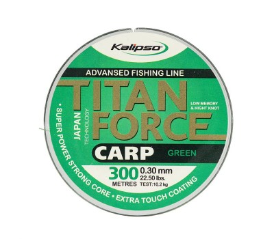 Леска Kalipso Titan Force Carp GR 300m