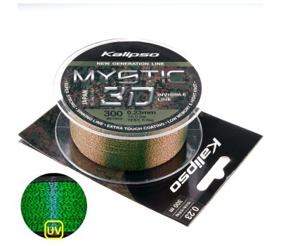 Волосінь Kalipso Mystic 3D 300m 0.23mm