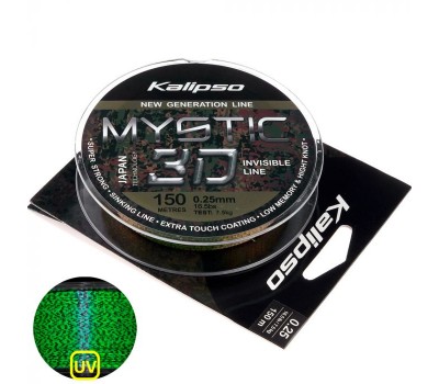Волосінь Kalipso Mystic 3D 150m 0.25mm