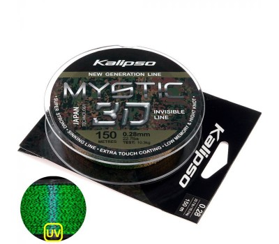 Волосінь Kalipso Mystic 3D 150m 0.28mm