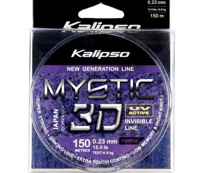 Волосінь Kalipso Mystic 3D Purple 150m