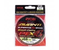 Шнур Ryobi Avanti X4 GR 100m PE0.6