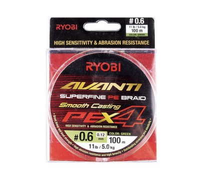 Шнур Ryobi Avanti X4 GR 100m PE0.6