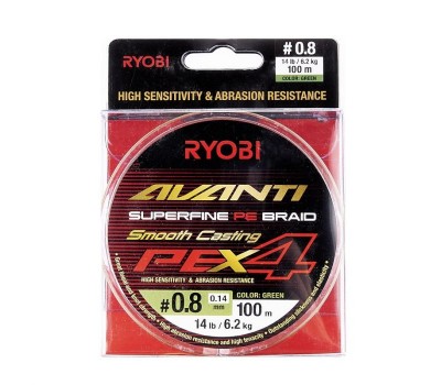 Шнур Ryobi Avanti X4 GR 100m PE0.8