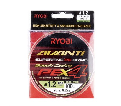 Шнур Ryobi Avanti X4 GR 100m PE1.2