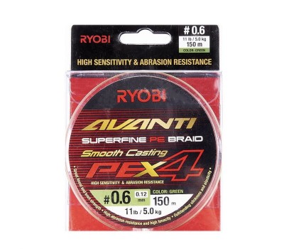 Шнур Ryobi Avanti X4 GR 150m PE0.6