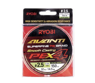 Шнур Ryobi Avanti X4 GR 150m PE2.5