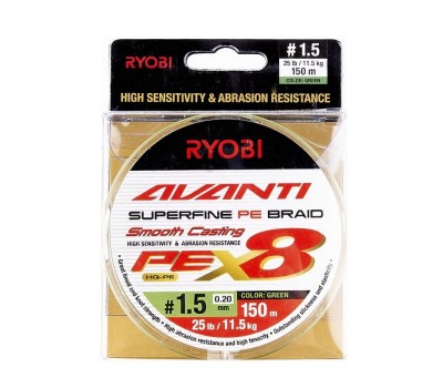 Шнур Ryobi Avanti X8 GR 150m PE1.5